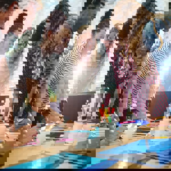 Group working in an office.