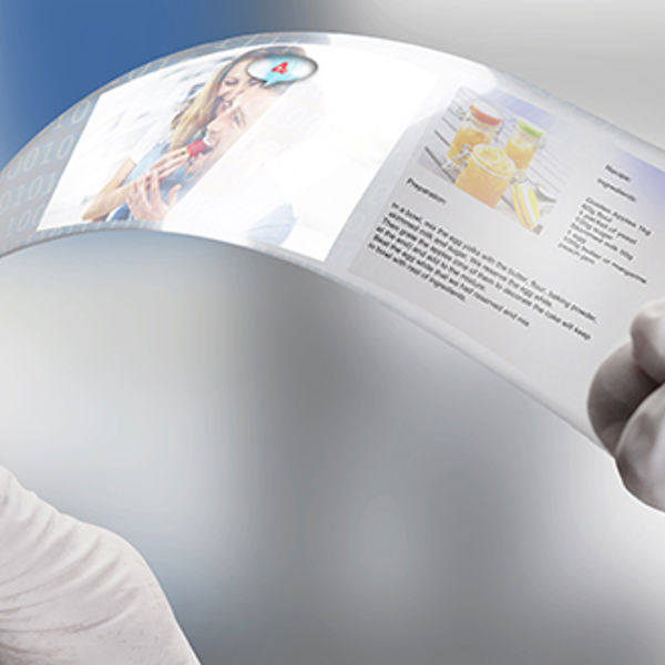 Graphene-enabled flexible display