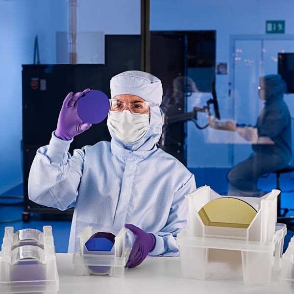 Scientists working in a laboratory.