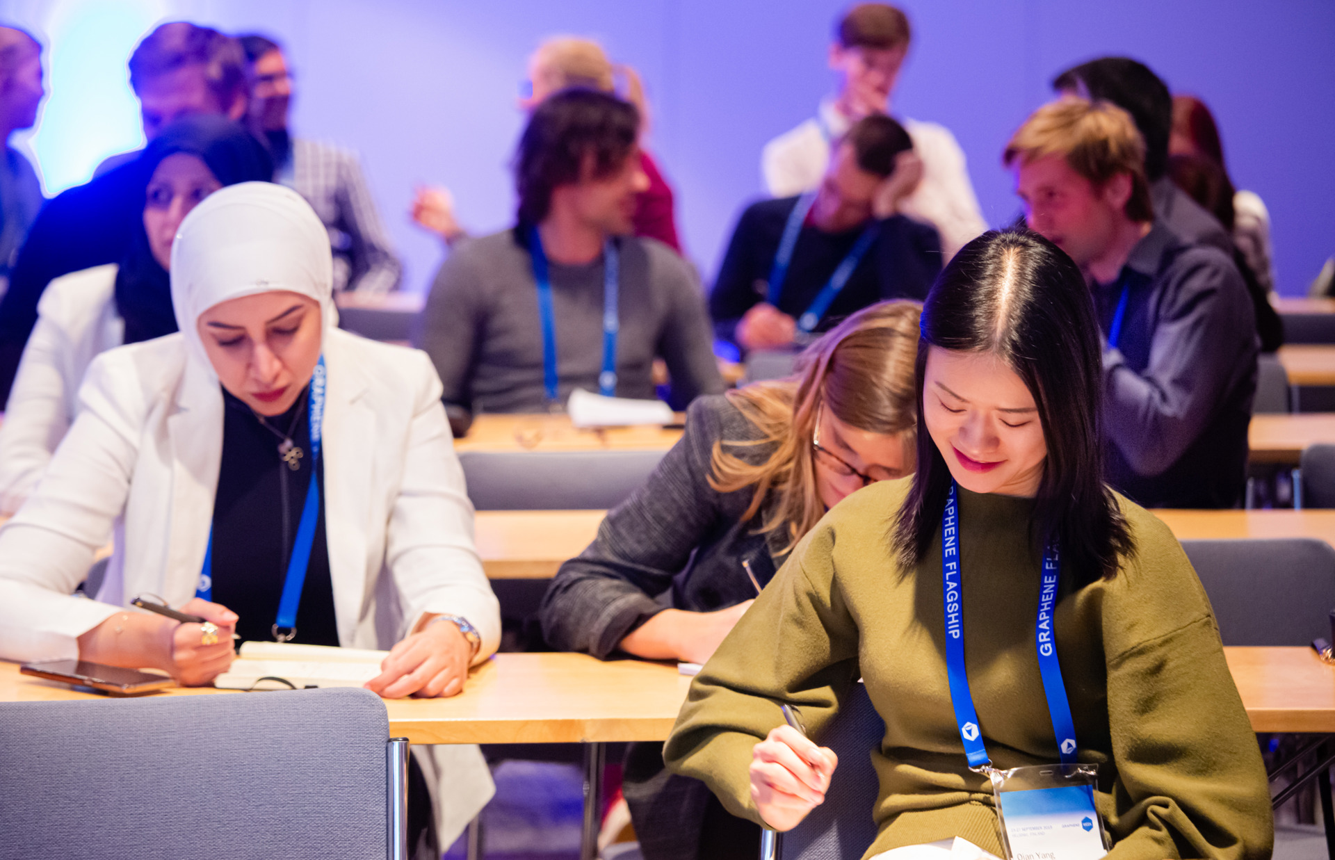 Graphene Week 2019 attendees