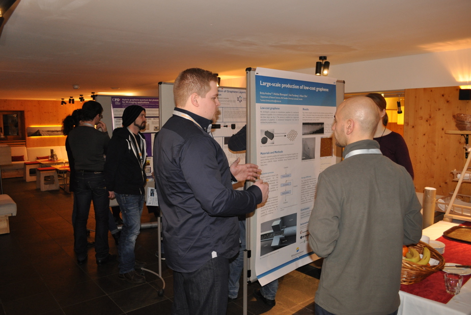 Poster session  at the Graphene Study 2014