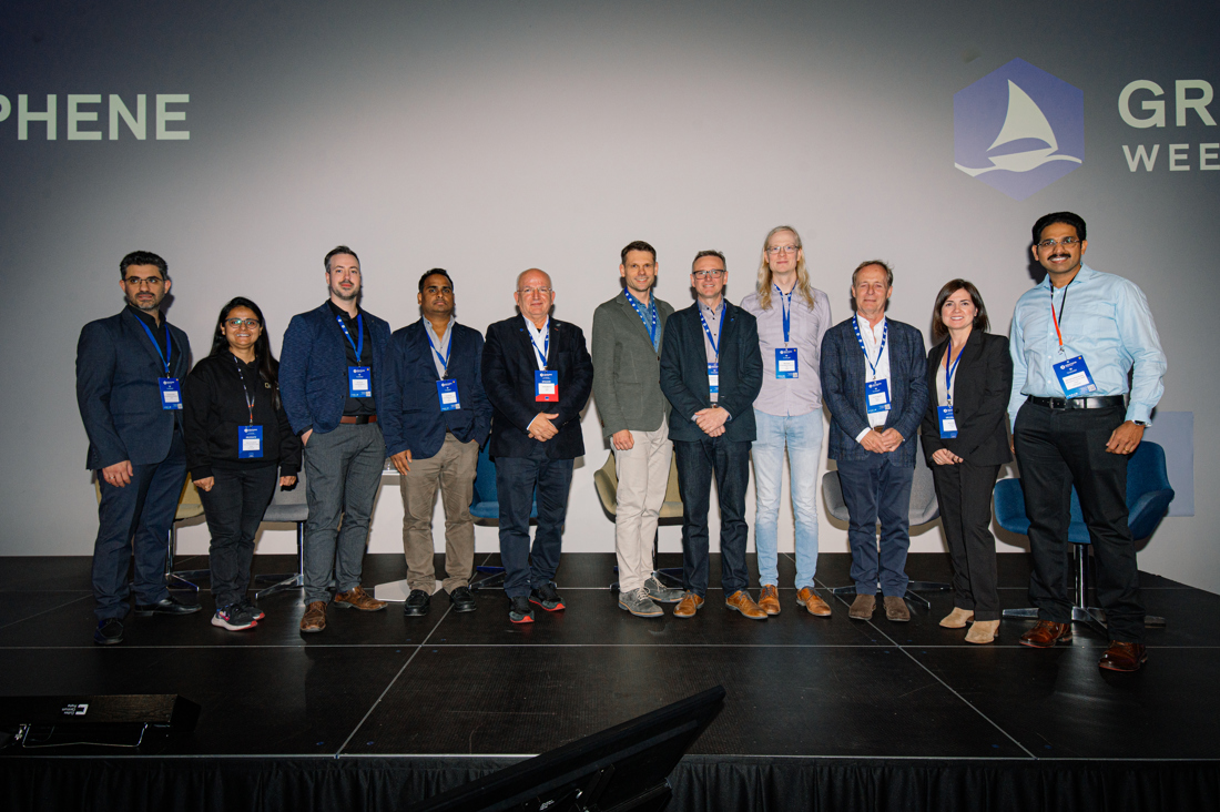 2DBio-PAD and MUNASET partners at Graphene Week 2024