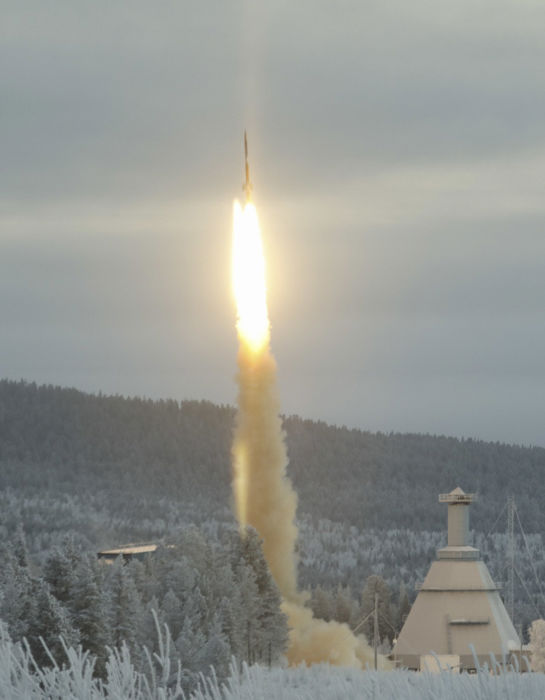 The MASER 15 launch (Credit: Jean-Charles Dupin) 