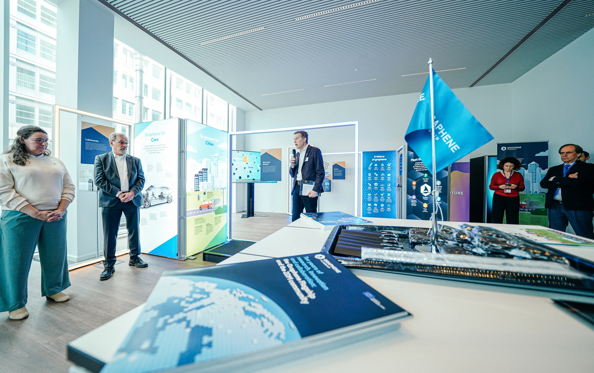 Graphene Exhibition grand opening