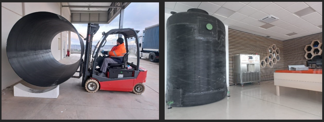 WP15 graphene composite pipe