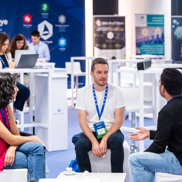 Graphene Week 2025: networking in the exhibition